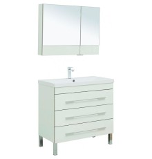 Комплект мебели для ванной Aquanet Верона 90 287660 Белый