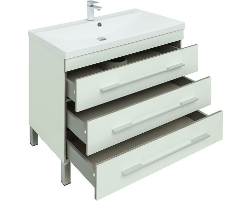 Комплект мебели для ванной Aquanet Верона 90 287660 Белый