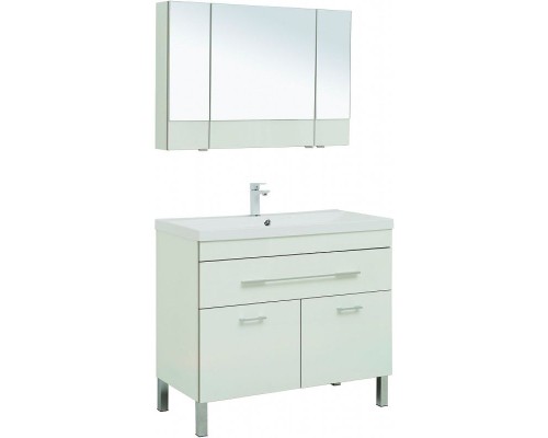 Комплект мебели для ванной Aquanet Верона 100 287654 Белый