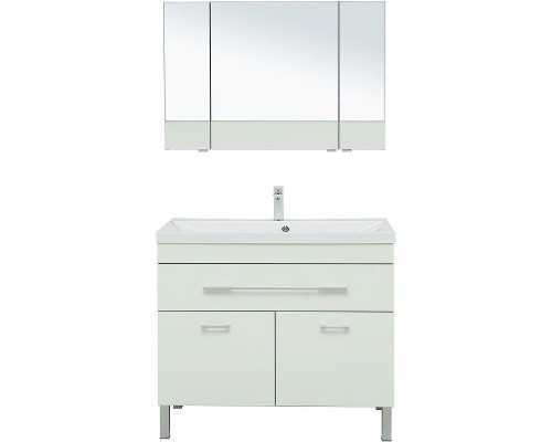 Комплект мебели для ванной Aquanet Верона 100 287654 Белый