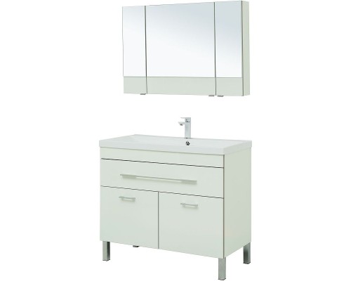 Комплект мебели для ванной Aquanet Верона 100 287654 Белый