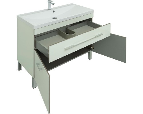 Комплект мебели для ванной Aquanet Верона 100 287654 Белый