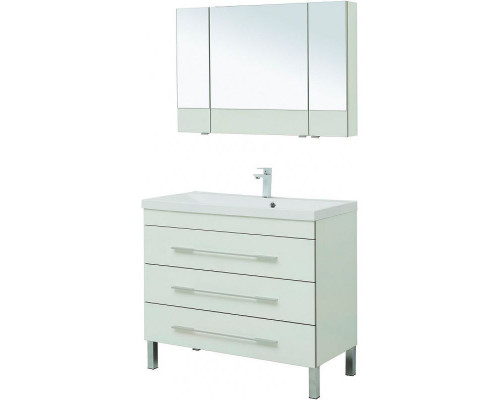 Комплект мебели для ванной Aquanet Верона 100 287655 Белый