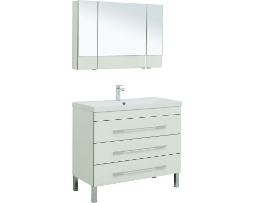 Комплект мебели для ванной Aquanet Верона 100 287655 Белый