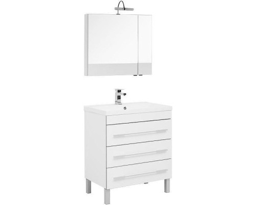 Комплект мебели для ванной Aquanet Верона 75 287658 Белый