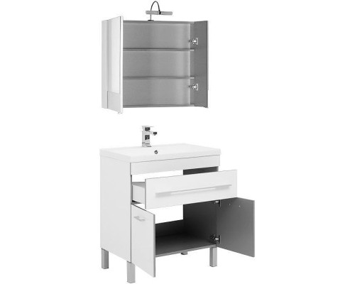 Комплект мебели для ванной Aquanet Верона 75 287659 Белый