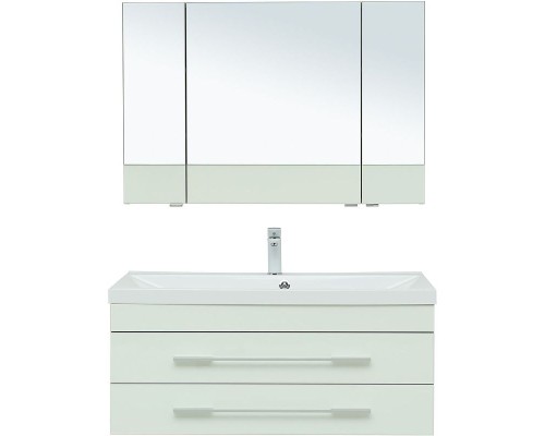 Комплект мебели для ванной Aquanet Верона 100 287649 подвесной Белый