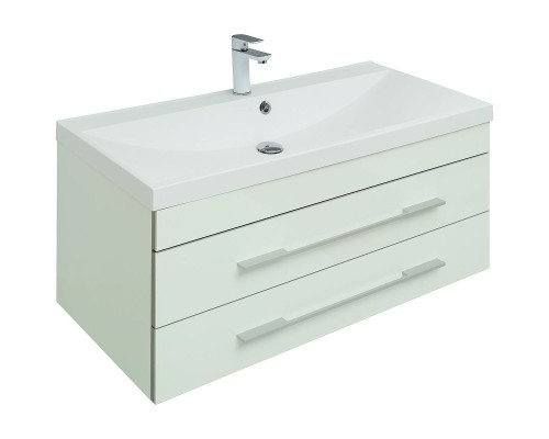 Комплект мебели для ванной Aquanet Верона 100 287649 подвесной Белый