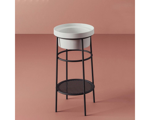 Консоль под раковину Artceram Fuori 40 ACA054 17 Черная матовая