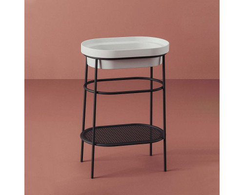 Консоль под раковину Artceram Fuori 60 ACA055 17 Черная матовая