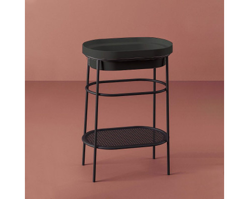 Консоль под раковину Artceram Fuori 60 ACA055 17 Черная матовая