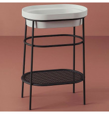 Консоль под раковину Artceram Fuori 60 ACA055 17 Черная матовая