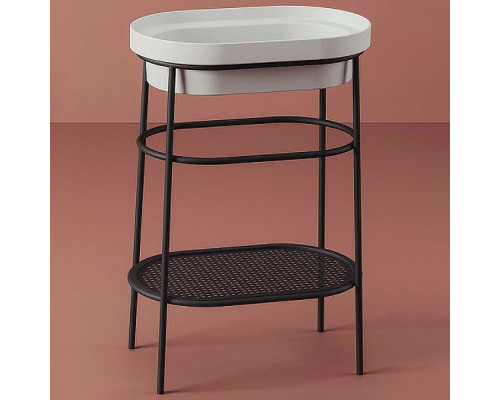 Консоль под раковину Artceram Fuori 60 ACA055 17 Черная матовая