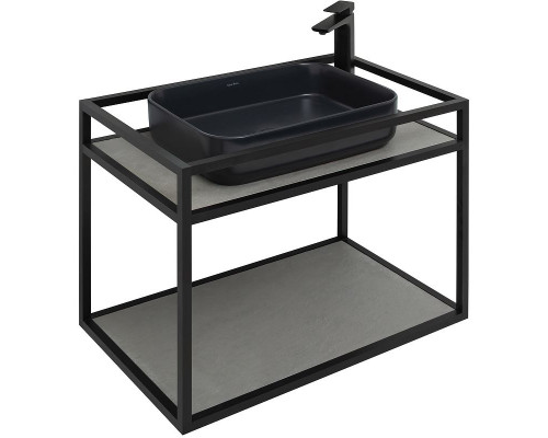 Консоль под раковину Allen Brau Liberty 75 1.33001.BB Черный браш