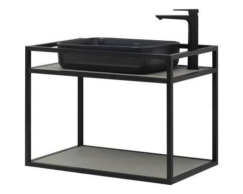 Консоль под раковину Allen Brau Liberty 75 1.33001.BB Черный браш