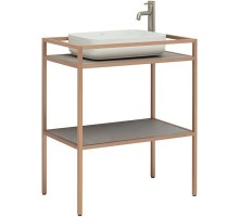 Консоль под раковину Allen Brau Liberty 75 1.33002.60 Медь браш