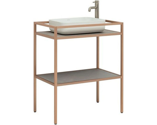 Консоль под раковину Allen Brau Liberty 75 1.33002.60 Медь браш