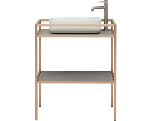 Консоль под раковину Allen Brau Liberty 75 1.33002.60 Медь браш