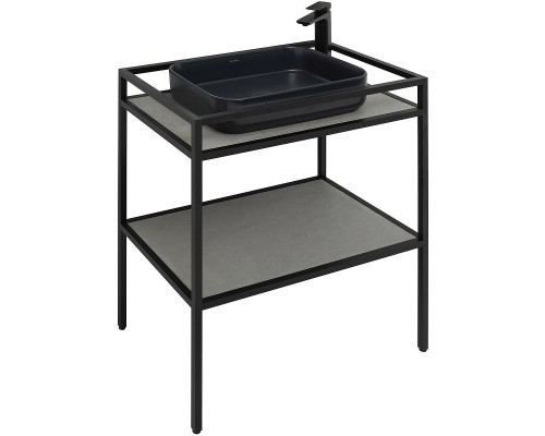 Консоль под раковину Allen Brau Liberty 75 1.33002.BB Черный браш