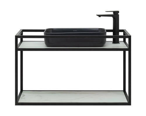 Консоль под раковину Allen Brau Liberty 90 1.33003.BB Черный браш