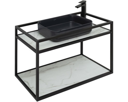 Консоль под раковину Allen Brau Liberty 90 1.33003.BB Черный браш