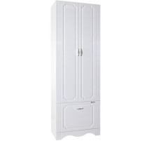 Шкаф пенал Bellezza Кантри 60 Белый