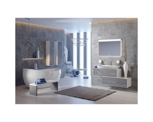 Шкаф пенал Aqwella 5 Stars Genesis 35 GEN0535W подвесной Белый