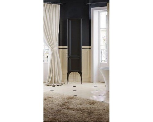 Шкаф пенал Aqwella 5 Stars La Donna 40 LAD0504BLK Черный