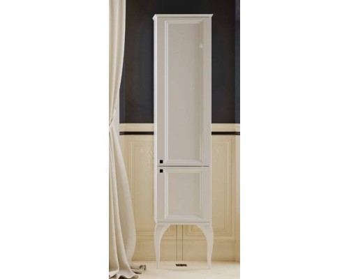 Шкаф пенал Aqwella 5 Stars La Donna 40 LAD0504W Белый