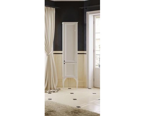 Шкаф пенал Aqwella 5 Stars La Donna 40 LAD0504W Белый