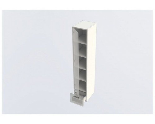 Шкаф пенал Aquanet Верона 40 176672 подвесной R Белый