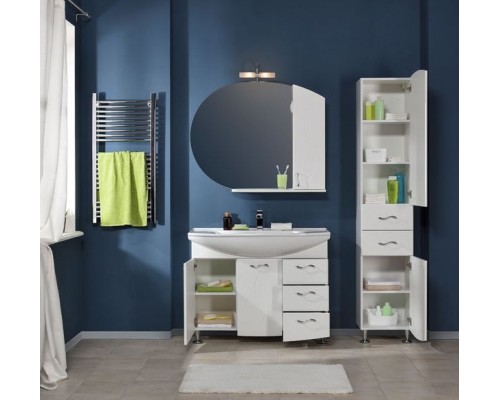 Шкаф пенал Aquanet Моника 40 186778 R Белый