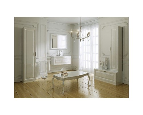 Шкаф пенал Aqwella 5 Stars Империя 35 Emp.05.35/W Белый