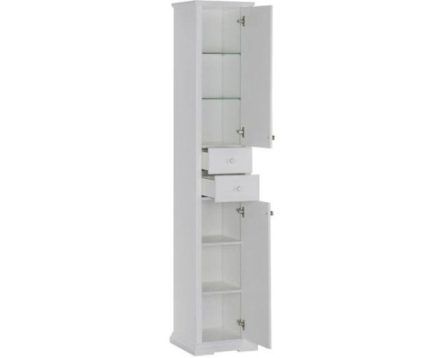 Шкаф пенал Aquanet Лагуна 44 R 175307 Белый