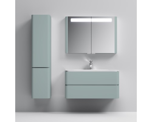 Шкаф пенал AM.PM Sensation 40 L M30CHL0406GG подвесной Мятный