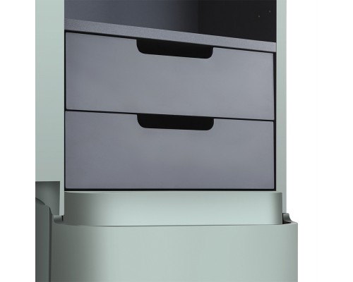 Шкаф пенал AM.PM Sensation 40 L M30CHL0406GG подвесной Мятный