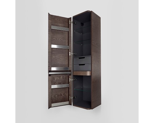 Шкаф пенал AM.PM Sensation 40 L M30CHL0406TF подвесной Табачный дуб