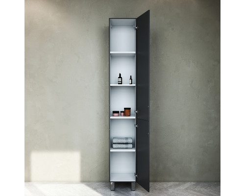 Шкаф пенал AM.PM Gem S 30 M91CSR0306GM Графит матовый