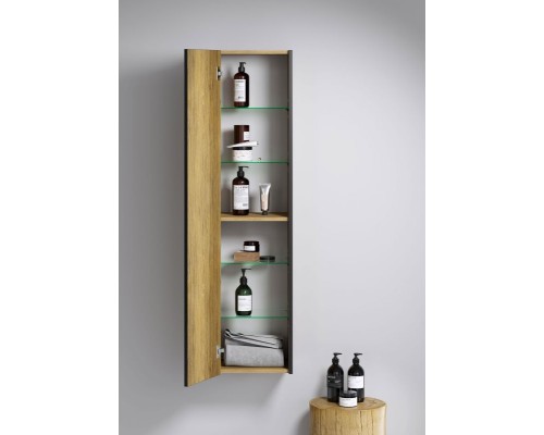 Шкаф пенал Aqwella Fargo 35 FRG0535DB Дуб балтийский