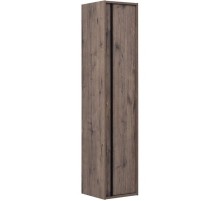 Шкаф пенал Aquanet Lino 35 253914 подвесной Дуб веллингтон