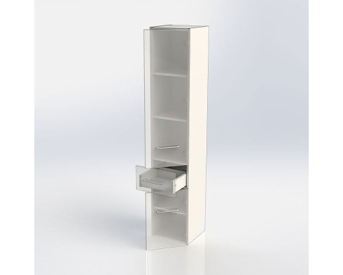 Шкаф пенал Aquanet Порто 35 L 201374 подвесной Белый