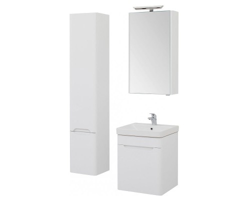 Шкаф пенал Aquanet София 35 L 207046 подвесной Белый глянец