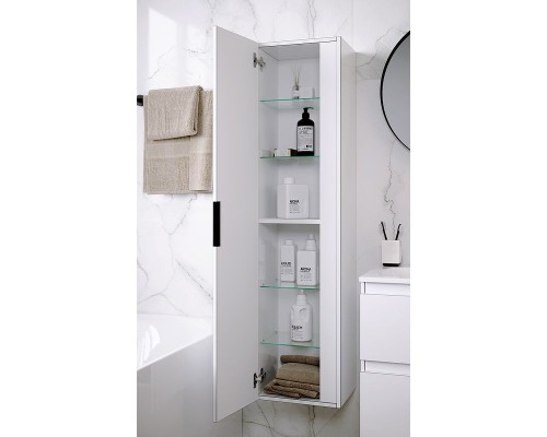 Шкаф пенал Aqwella Accent 35 ACC0535DZ подвесной Дуб золотой