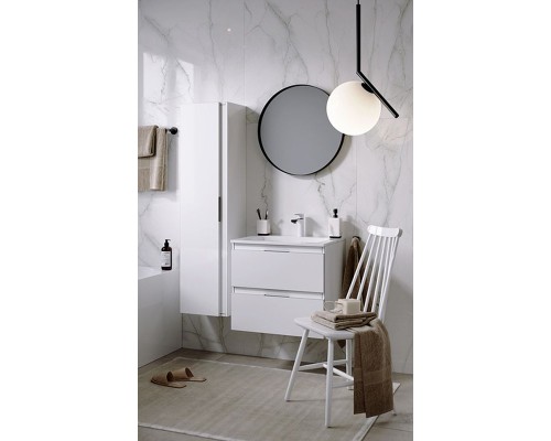 Шкаф пенал Aqwella Accent 35 ACC0535W подвесной Белый