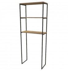 Стеллаж 1MarKa Grunge Loft 65 Ц0000005440 над стиральной машиной Дуб вотан