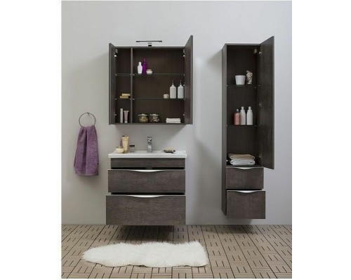 Шкаф пенал Aquanet Эвора 40 R 182999 подвесной Дуб антик