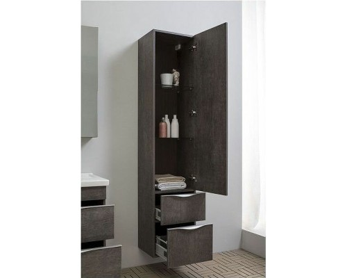 Шкаф пенал Aquanet Эвора 40 R 182999 подвесной Дуб антик