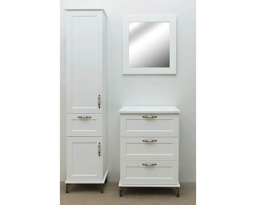 Шкаф пенал Эстет Bali Classic 42 L ФР-00002157 Белый