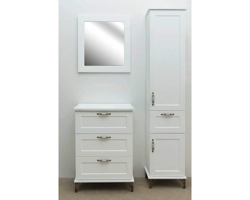 Шкаф пенал Эстет Bali Classic 42 R ФР-00002158 Белый