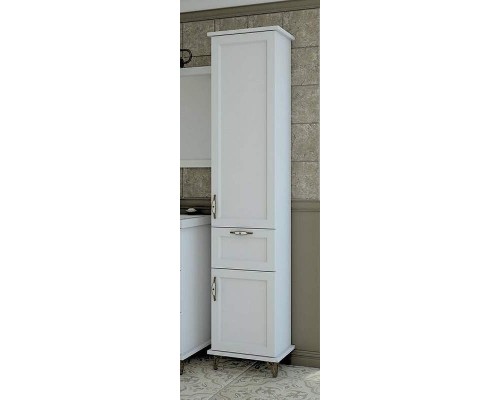 Шкаф пенал Эстет Bali Classic 42 R ФР-00002158 Белый